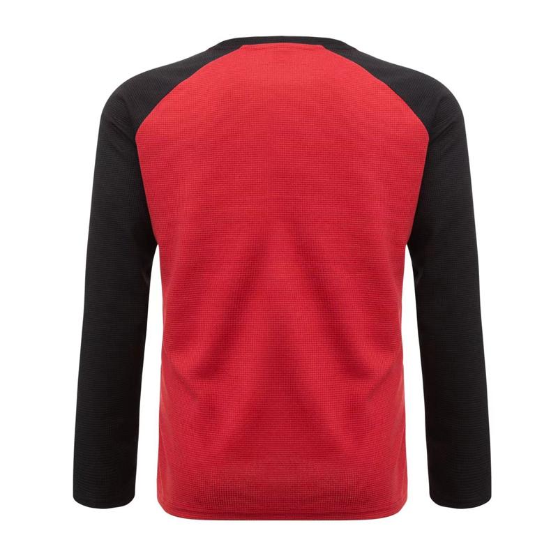 Men's Waffle Casual Stitching Long Sleeve T-Shirt