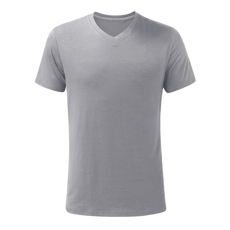 Men's Cotton V-Neck Short Sleeve T-Shirt